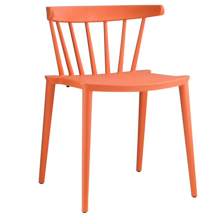 Spindle Dining Side Chair 1494-ORA