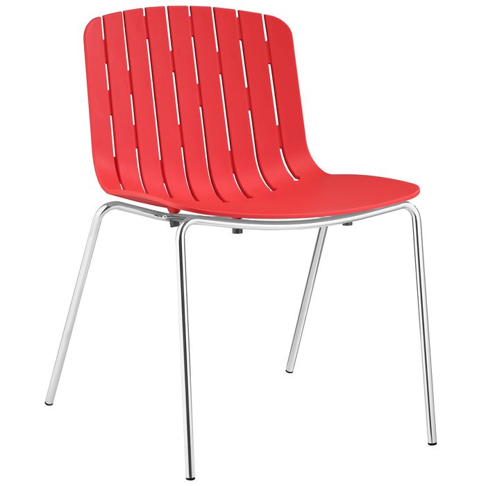 Trace Dining Side Chair 1495-RED