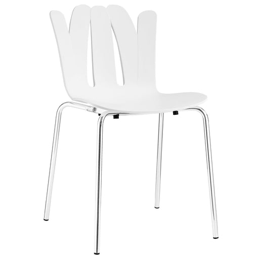 Flare Dining Side Chair 1496-WHI