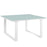 Fortuna Outdoor Patio Side Table 1515-WHI-SET