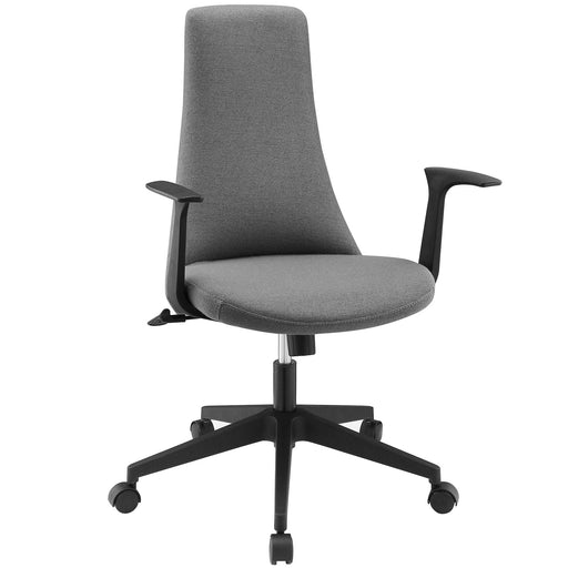 Fount Mid Back Vinyl Office Chair 1524-GRY