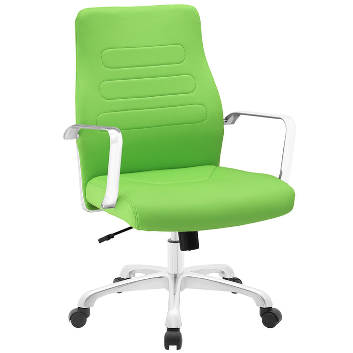 Depict Mid Back Aluminum Office Chair 1531-BGR