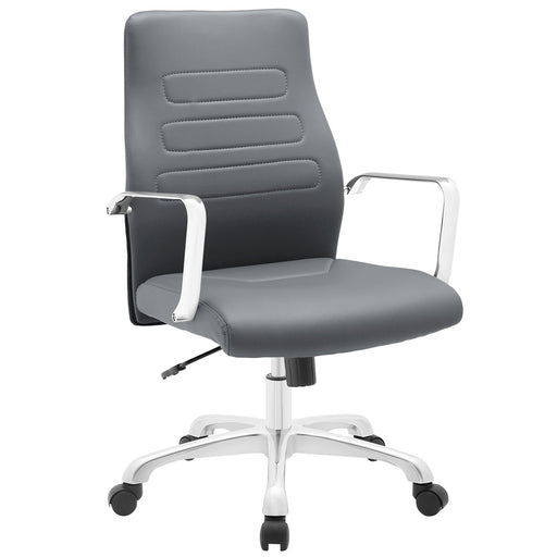 Depict Mid Back Aluminum Office Chair 1531-GRY