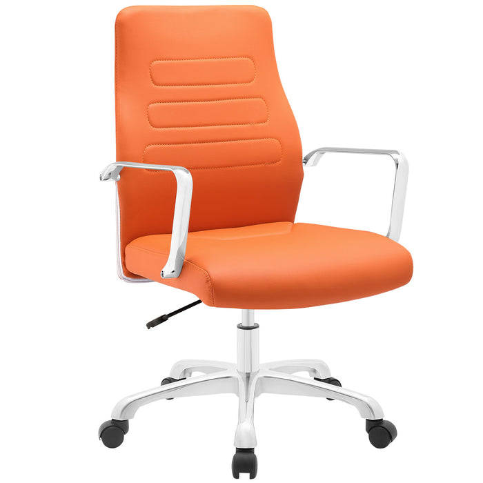 Depict Mid Back Aluminum Office Chair 1531-ORA