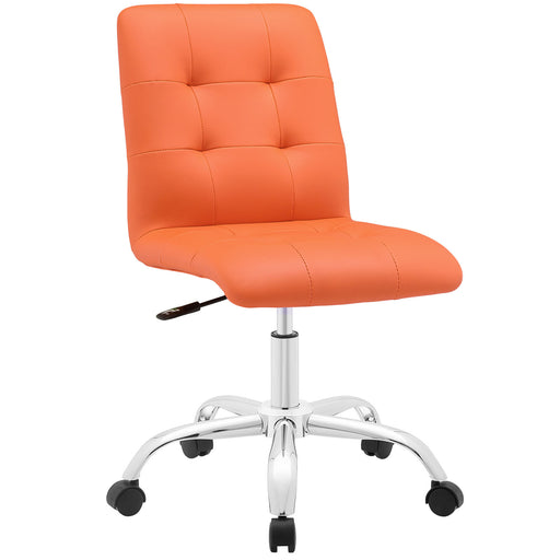 Prim Armless Mid Back Office Chair 1533-ORA