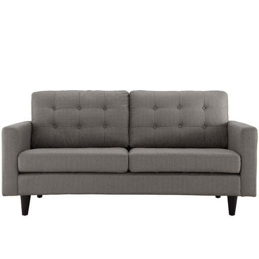 Empress Upholstered Loveseat 1547-GRA