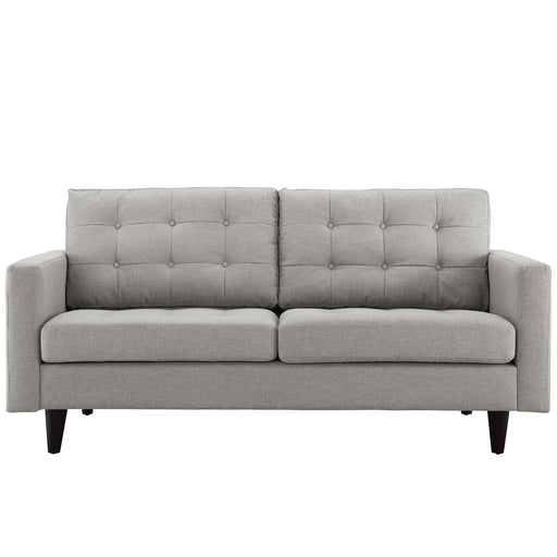 Empress Upholstered Loveseat 1547-LGR