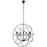 Atom Chandelier 1550