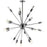 Beam Stainless Steel Chandelier 1562