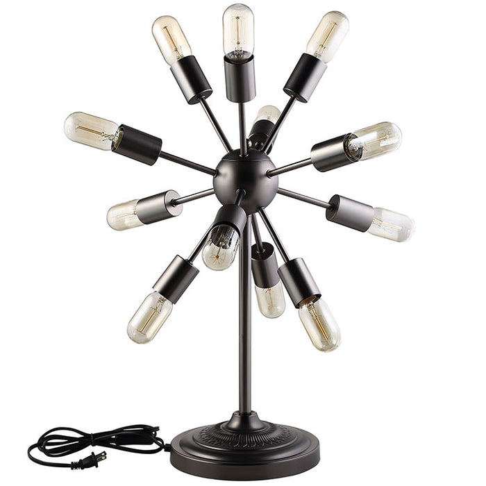 Spectrum Metal Table Lamp 1564