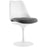 Lippa Dining Vinyl Side Chair 1594-GRY