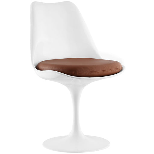 Lippa Dining Vinyl Side Chair 1594-TAN