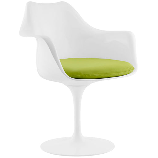 Lippa Dining Vinyl Armchair 1595-GRN