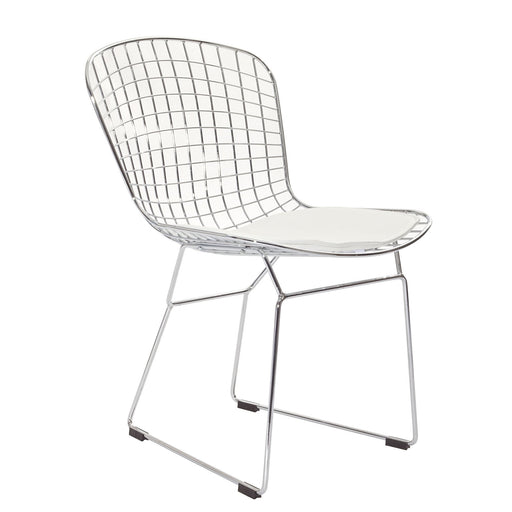 CAD Dining Side Chair 161-WHI