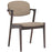 Spunk Dining Armchair 1616-WAL-LAT