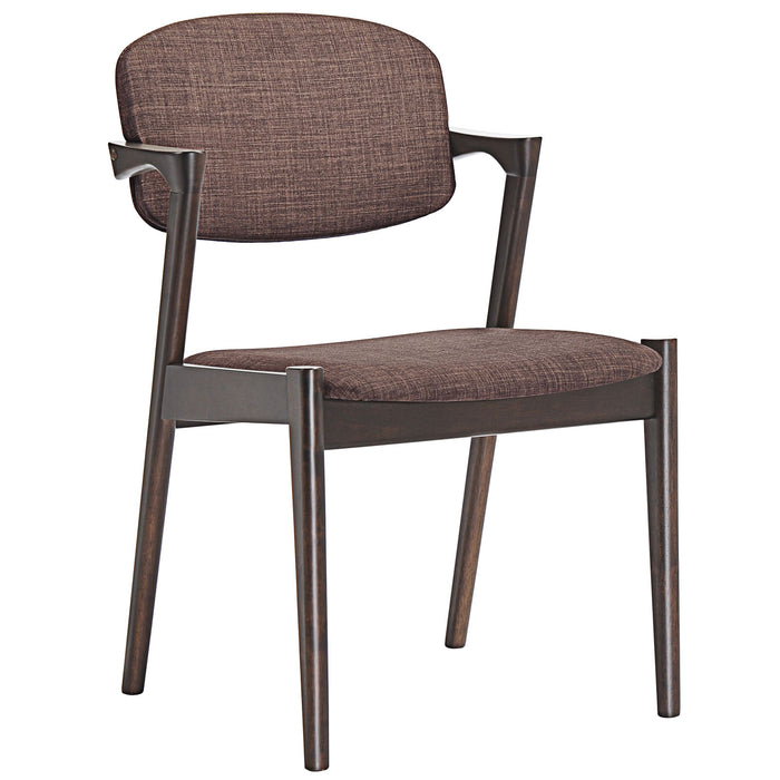 Spunk Dining Armchair 1616-WAL-MOC