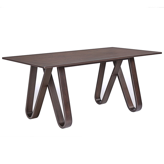 Cision Rectangle Dining Table 1621-WAL