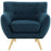 Remark Upholstered Armchair 1631-AZU