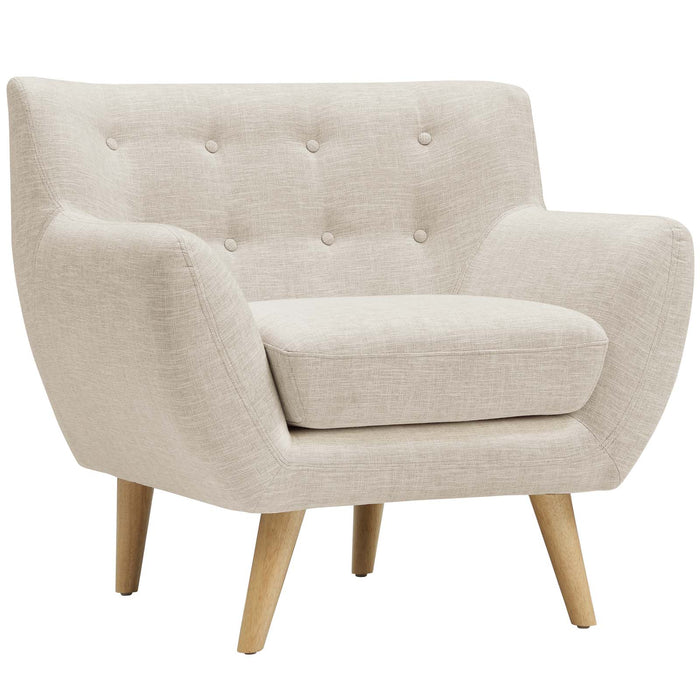 Remark Upholstered Armchair 1631-BEI