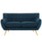 Remark Upholstered Loveseat 1632-AZU