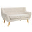 Remark Upholstered Loveseat 1632-BEI