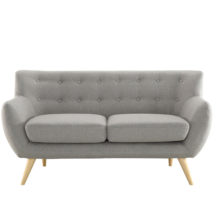 Remark Upholstered Loveseat 1632-LGR