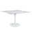 Lippa 48" Square Artificial Marble Dining Table 1638-WHI