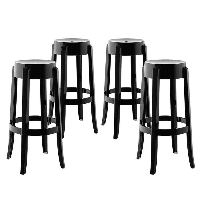 Casper Bar Stool Set of 4 1680-BLK