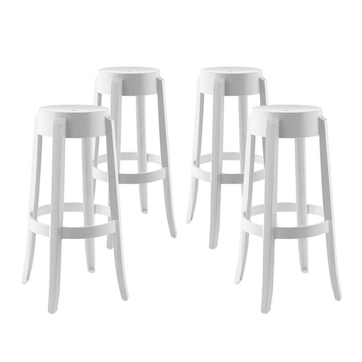 Casper Bar Stool Set of 4 1680-WHI