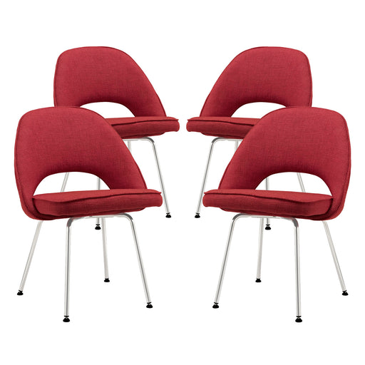 Cordelia Dining Chairs Set of 4 1685-RED