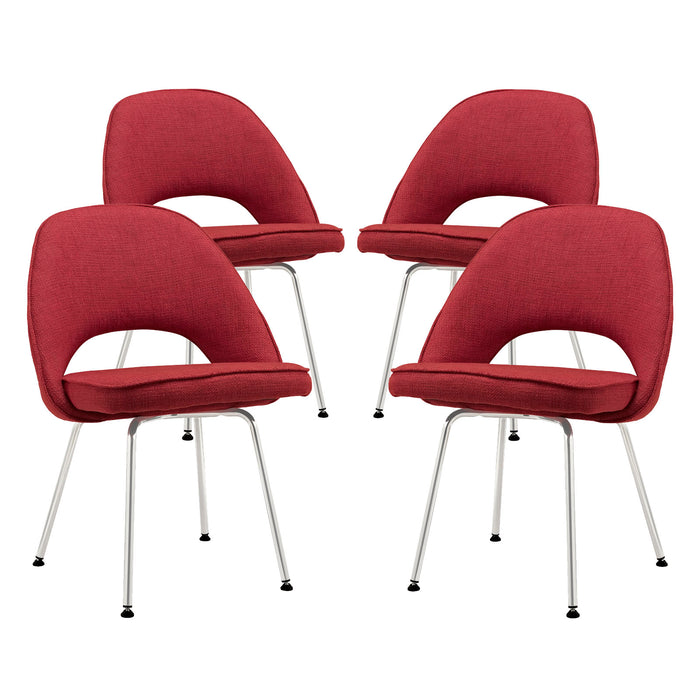 Cordelia Dining Chairs Set of 4 1685-RED