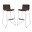 Dive Bar Stool Set of 2 1688-BRN