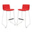 Dive Bar Stool Set of 2 1688-RED