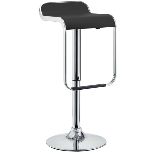 LEM Vinyl Bar Stool 169-BLK