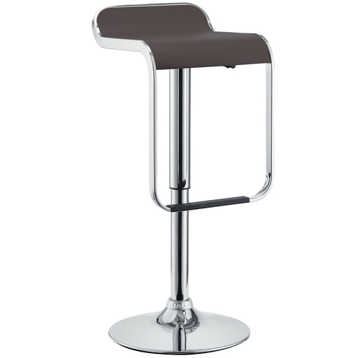 LEM Vinyl Bar Stool 169-BRN