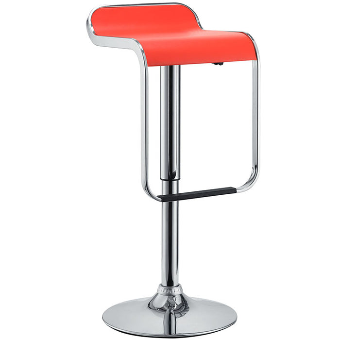 LEM Vinyl Bar Stool 169-RED