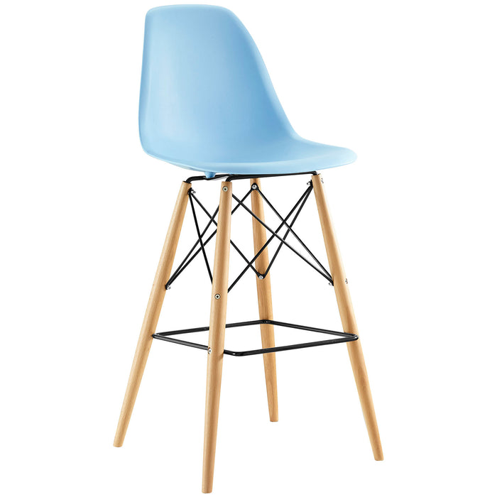 Pyramid Bar Stool 1701-LBU