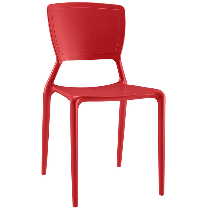 Fine Dining Side Chair 1705-RED