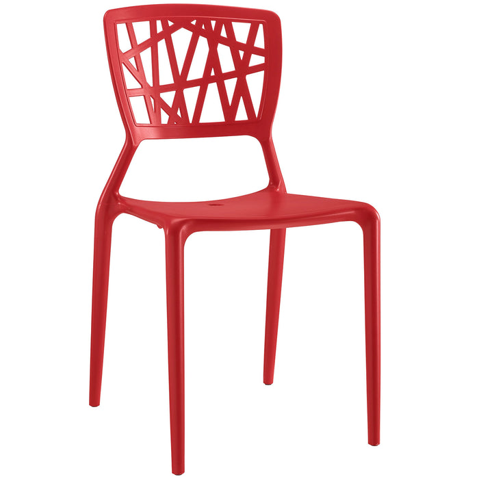 Astro Dining Side Chair 1706-RED