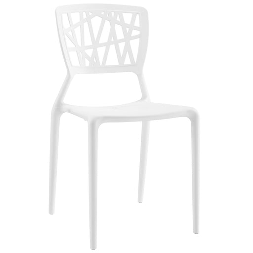 Astro Dining Side Chair 1706-WHI