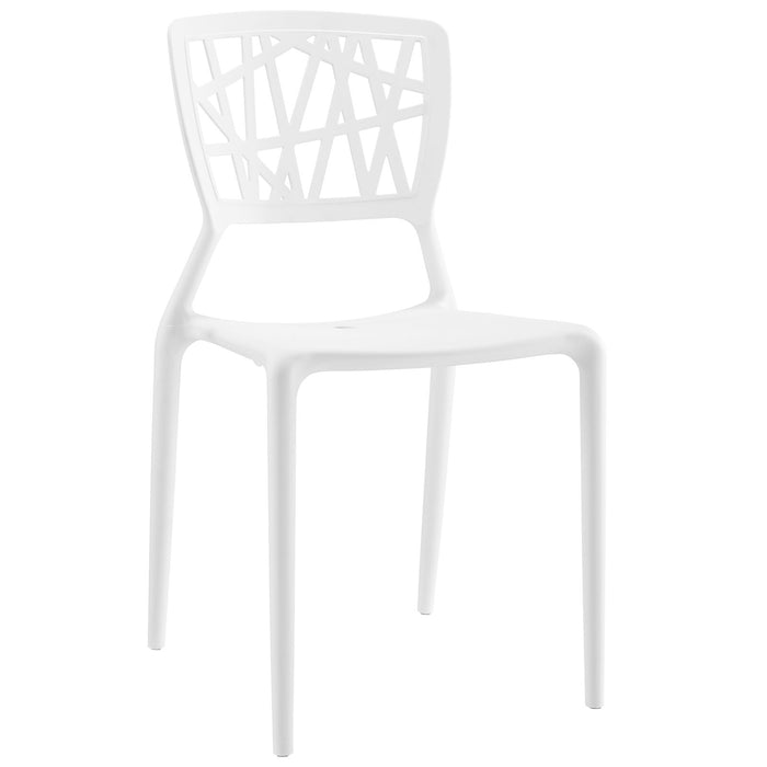 Astro Dining Side Chair 1706-WHI