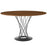 Cyclone Round Wood Top Dining Table 1713-WAL