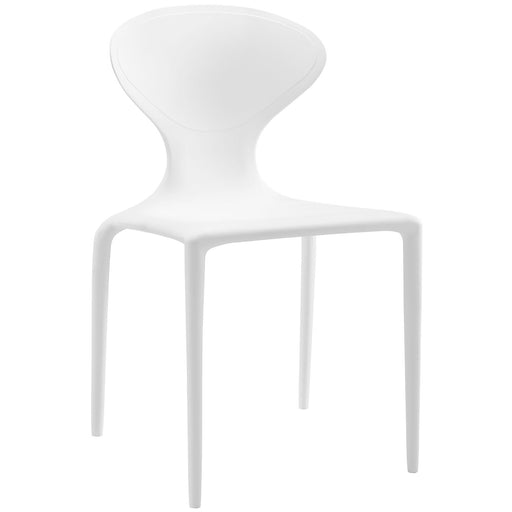 Draw Dining Side Chair 1715-WHI