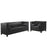 Imperial 2 Piece Living Room Set 1781-BLK-SET