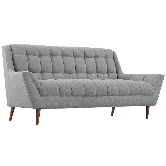 Response Upholstered Fabric Loveseat 1787-GRY