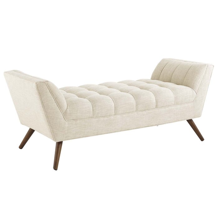 Response Medium Upholstered Fabric Bench 1789-BEI