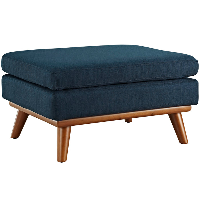 Engage Upholstered Fabric Ottoman 1797-AZU