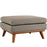 Engage Upholstered Fabric Ottoman 1797-GRA