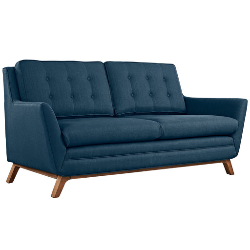 Beguile Upholstered Fabric Loveseat 1799-AZU