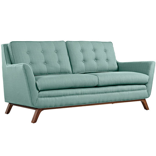 Beguile Upholstered Fabric Loveseat 1799-LAG